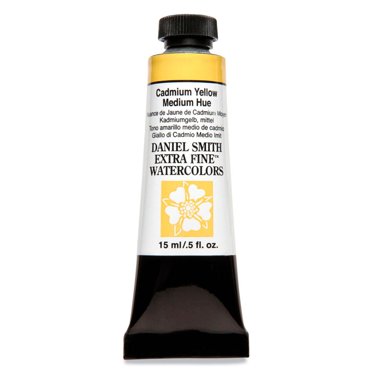 Daniel Smith Extra Fine Watercolor - Cadmium Yellow Medium Hue, 15 ml Tube